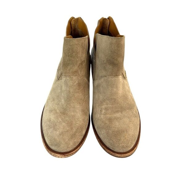 Kork-Ease Women’s Ryder Ankle Boots Marmotta Suede Tan Bootie Back-Zip Size 7.5 - Picture 4 of 12